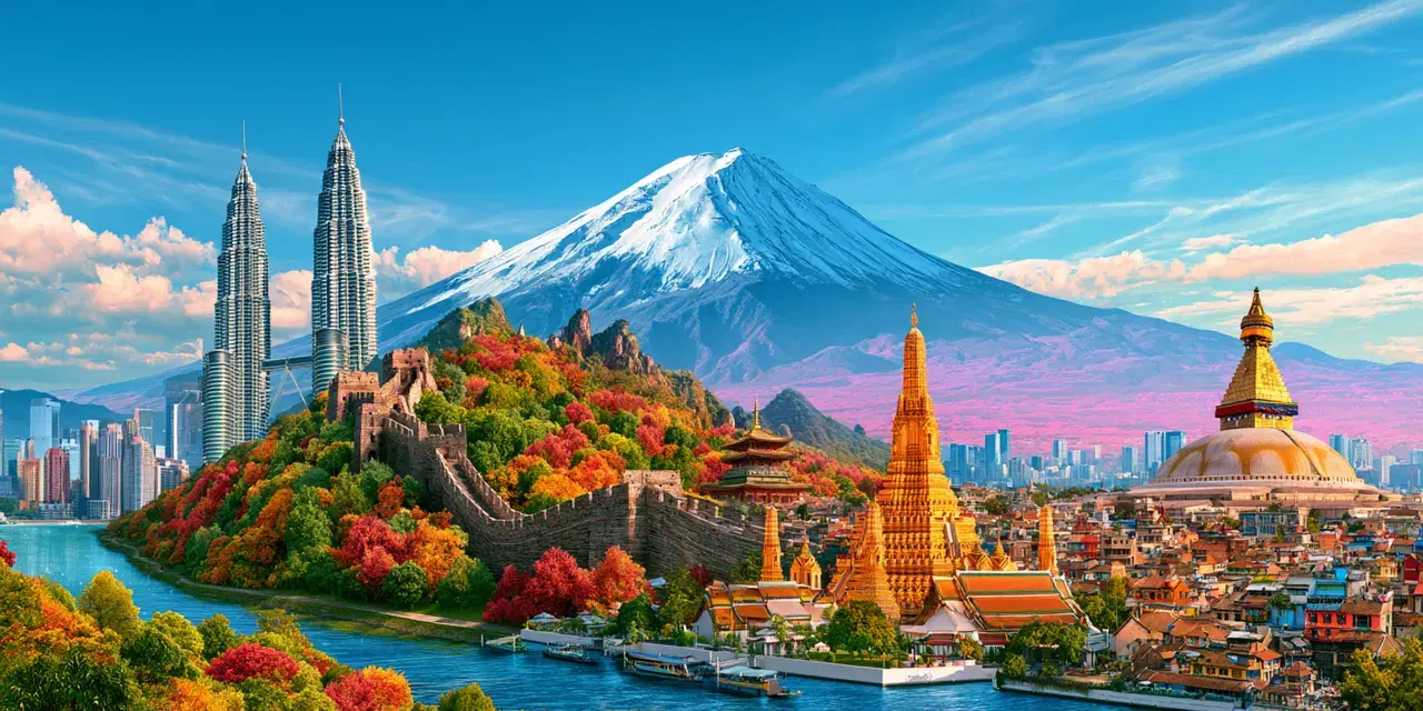 Asian Capitals – Part 1